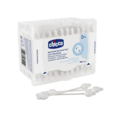 CHICCO BASTONCINI OVATTATI CON PROTEZIONE 90PZ