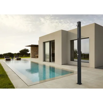 Arkema Doccia solare Jolly S in alluminio in diverse finiture da h. 228 cm