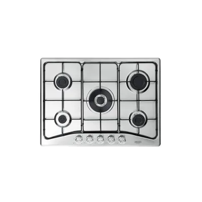De Longhi Piano cottura a gas DFI 57 ASV in acciaio inox da 68 cm