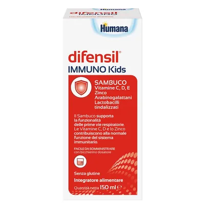 Difensil immuno kids 150 ml senza glutine
