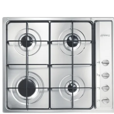 PRONTA CONSEGNA - Smeg Piano cottura a gas S64S finitura inox da 60 cm
