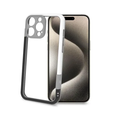CELLY BUMPER IPHONE 16 PRO MAX BK/WHITE BUMPER1081BKWH