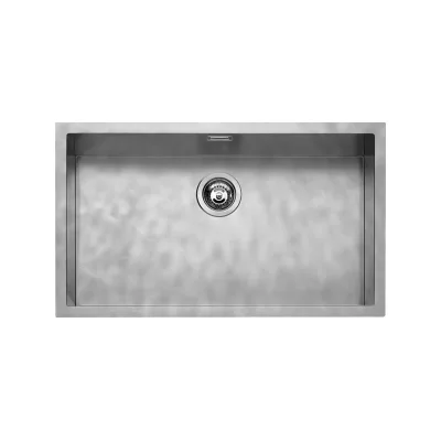 Barazza Lavello una vasca R15 VINTAGE 1X70V finitura inox vintage da 75x44 cm - IN PROMOZIONE FINO AL 6/07