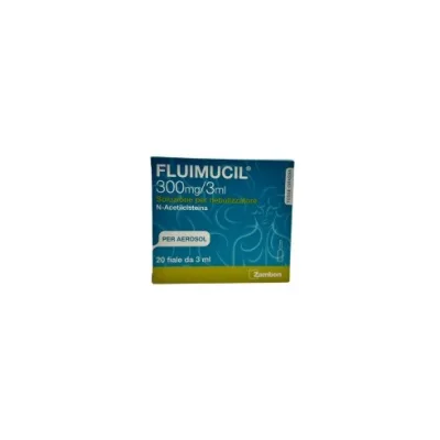 FLUIMUCIL SOLUZIONE DA NEBULIZZARE 20 FIALE 300MG/3ML