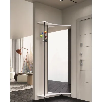 Maconi Mobile ingresso con appendiabiti girevole Punto e Virgola 300 personalizabile da 90x35 cm
