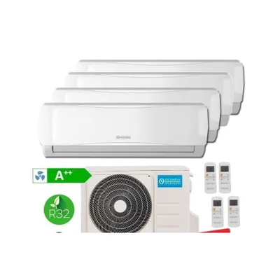 Climatizzatore Condizionatore Penta Split OLIMPIA SPLENDID 9+9+9+9+9 Serie NEXYA S4 Inverter Con OS-CEMEH42EI  R-32 WI-FI INTEGRATO 9000+9000+9000+9000+9000 A++/A