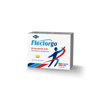 FLECTORGO 30 CAPSULE MOLLI 25MG