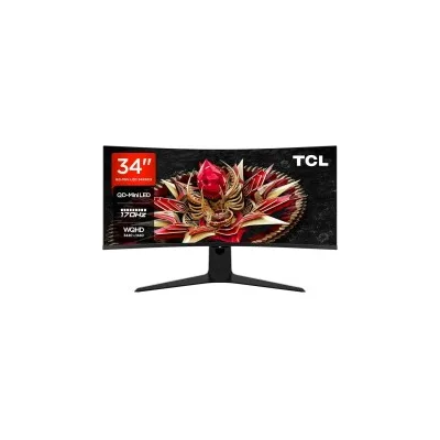 MONITOR LED TCL 34R83Q 34" Curvo MiniLED 21:9 Ultra WQHD 170Hz