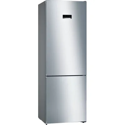 Bosch - Frigorifero combinato a libero posizionamento KGN49XIEA finitura acciaio anti-impronta da 70 cm - Serie 4