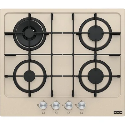 Franke: Piano cottura a gas Maris 600 FHMA 604 3G DC OA C 106.0554.405 finitura avena da 59 cm