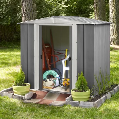 PRONTA CONSEGNA - Losa Esterni da vivere Casetta Selmont medium shelterlogic SH/CASSELMONTM