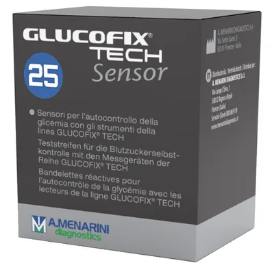 Glucofix Tech Sensor 25str.