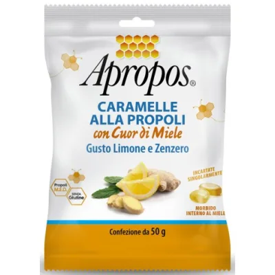APROPOS CARAMELLE DURE LIMONE E ZENZERO