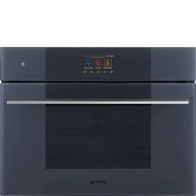 Smeg S Forno compatto combinato vapore Galileo Steam100 Pro SO4104S4PG finitura Neptune Grey da 60 cm - IN PROMOZIONE FINO AL 6/07