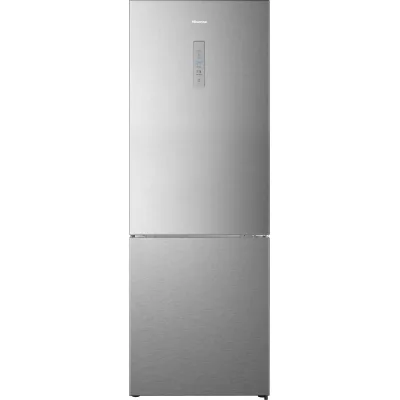 Hisense: Frigorifero combinato a libera installazione RB645N4BIE finitura inox da 70 cm
