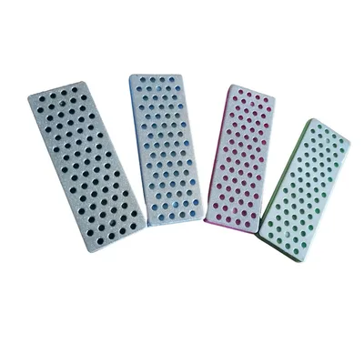 set lime diamantate per bordi da sci professionale 4 pezzi DMT LX1625