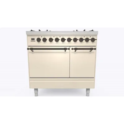 Ilve Cucina PD09N da incasso Nostalgie PD09IDQNE3 doppio forno cieco e piano cottura 4 fuochi e 2 zone induzione con dual da - PROMOZIONE ATTIVA FINO AL 19/10