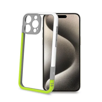 CELLY BUMPER IPHONE 16 PRO MAX WHITE/YELW BUMPER1081WHYL
