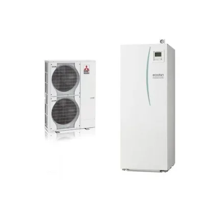 POMPA DI CALORE ARIA-ACQUA MITSUBISHI ELECTRIC ECODAN-HYDROTANK PUHZ-5W 120 V(Y)HA (TRIFASE)