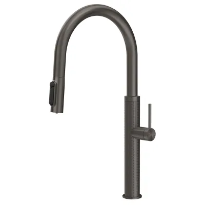 Gessi Miscelatore monocomando Meccanica 60824 707 finitura Black Metal Brushed PVD - IN PROMOZIONE FINO AL 6/07