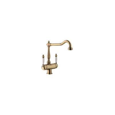 Schock Miscelatore 3 vie a doppio comando AQUAPURA STYLE SXSTY3BR finitura bronzato