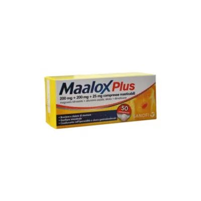 MAALOX PLUS 50 COMPRESSE MASTICABILI