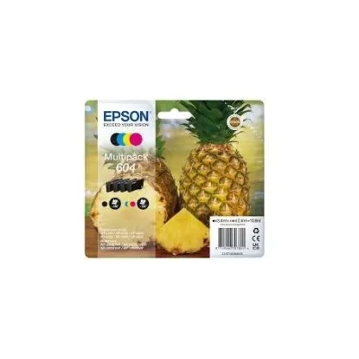 MULTIPACK 4 CARTUCCE INCHIOSTRO ORIGINALE EPSON 604 C13T10G64010 Expression Home XP-2200
