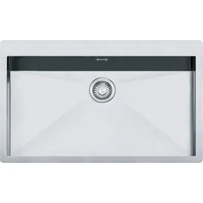 Franke Lavello una vasca Planar Incasso Semifilo/Filotop PPX 210-78 TL 127.0198.197 finitura inox satinato da 78x51,2 cm