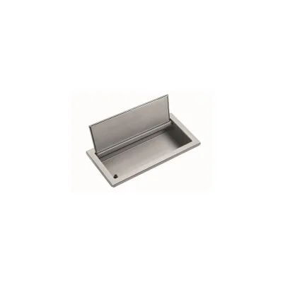 Barazza Vaschetta cieca con coperchio 1CVCC finitura acciaio inox satinato da 28 cm