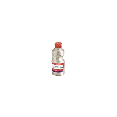 GIOTTO FLACONE 250ML TEMPERA ARGENTO METAL 531402
