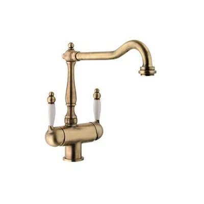 Schock Miscelatore 3 vie a doppio comando AQUAPURA STYLE SXSTY3BR finitura bronzato