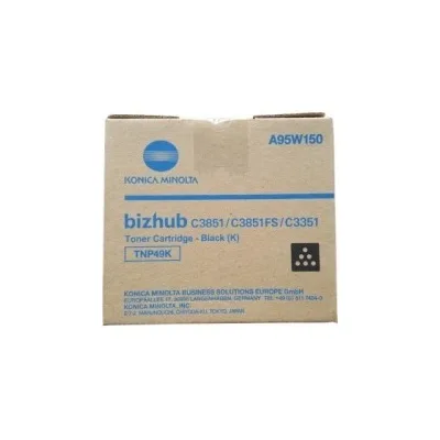 TONER ORIGINALE KONICA MINOLTA TNP49K A95W150 13K Bizhub C3351