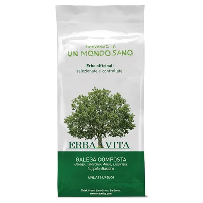 Erba Vita Galega Composto Tisana Integratore Funzionalità Galattogoga 100 g