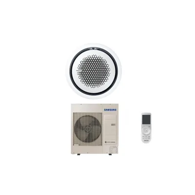 Climatizzatore Condizionatore Samsung Cassetta 360° 36000 Btu Inverter AC100RN4PKG/EU Trifase R-32 Wi-Fi Optional Classe A++/A+