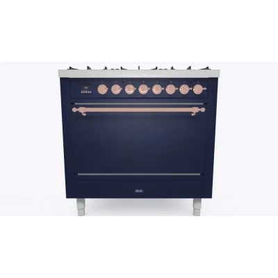 Ilve Cucina P09N da incasso Nostalgie P096QNE3 forno cieco e piano cottura 6 fuochi da 90 cm - PROMOZIONE ATTIVA FINO AL 19/10