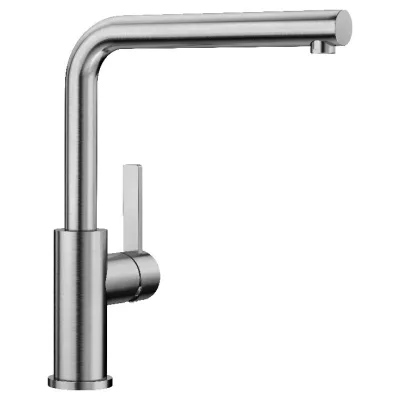 Blanco | Miscelatore monocomando LANORA 1523122 finitura acciaio massiccio