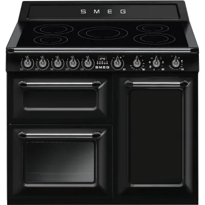 Smeg S Cucina TR103IBL2 con tre forni e piano cottura induzione finitura nero da 100x60 cm - PROMOZIONE ATTIVA FINO AL 19/10