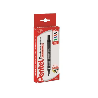 PENTEL CF4MARCAT N50 N/B/R/V PUNTA TONDA 0050503