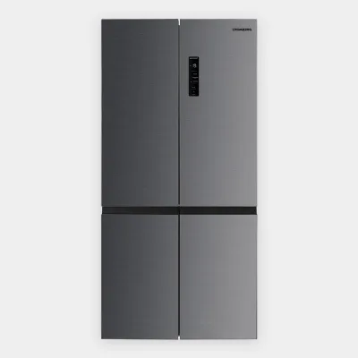 Cromberg Frigorifero Multidoor 4 porte a libera installazione HRH 4P 73 SX finitura inox da 91 cm