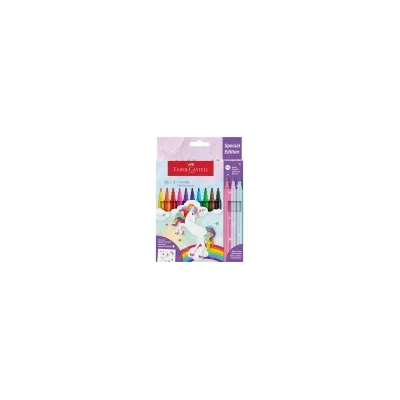 FABER CASTEL AST10+3 PENNARELLI UNICORN+STICKERS 554213
