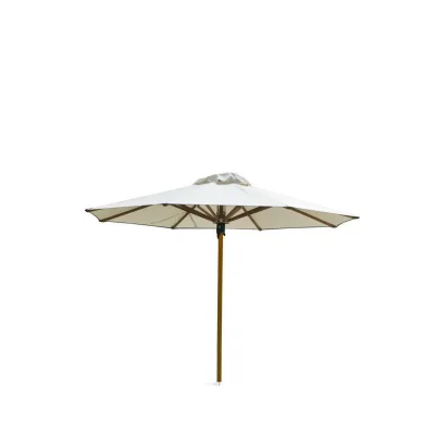 Unopiù Ombrellone DAMIAN in legno con telo in tessuto acrilico da Ø350 cm - IN PROMOZIONE FINO AL 6/07