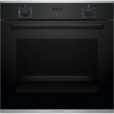PRONTA CONSEGNA - Bosch Forno da incasso HRA214BA0 finitura vetro nero da 60 cm - Serie 4