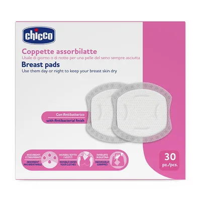 Chicco coppette assorbilatte 30 pezzi 2026