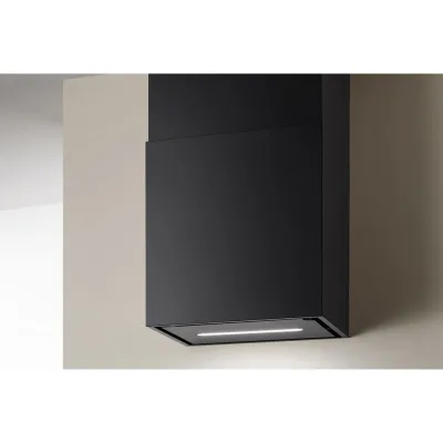 Airone Cappa a parete Rubik Evo finitura nero opaco da 60 cm