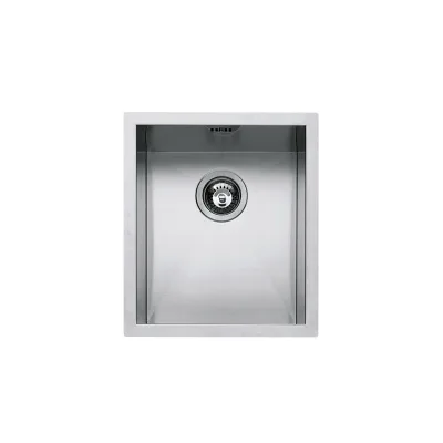 Barazza Lavello una vasca QUADRA R0 1Q3440I finitura inox satinato da 34x40 cm - PROMOZIONE ATTIVA FINO AL 19/10