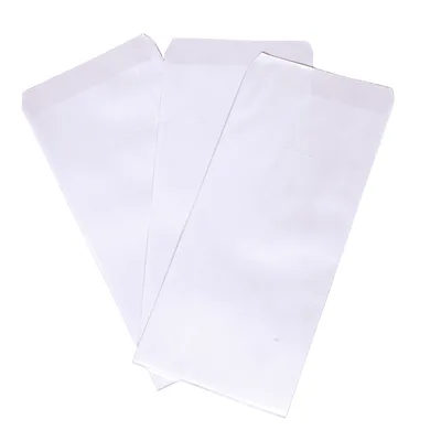 Busta a sacco per negozi di ottica Bianca - 140x300mm, 80gr, 500pz