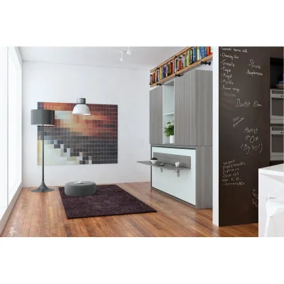 SmartBeds Letto singolo a scomparsa FLAT ORIZZONTALE S ad apertura orizzontale da 216.5 cm