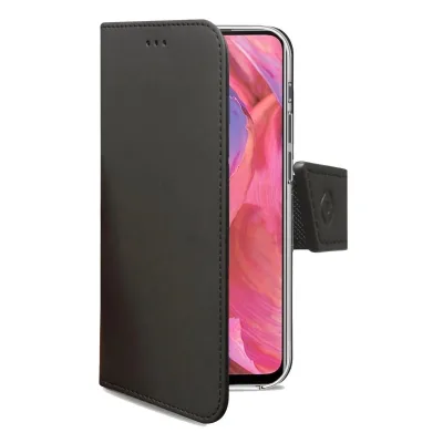 CELLY WALLY CASE A74 5G/A93 5G/A54 5G BK WALLY963