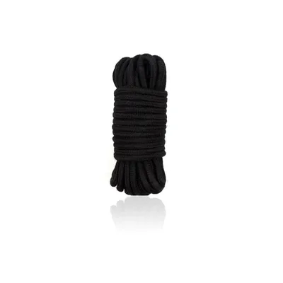 LateToBed Corda Bondage Nera 10 Metri Cotone Shibari BDSM Fetish Rope