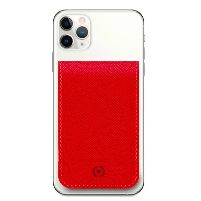 CELLY VENERE MAGNETIC CARD HOLDER RED CARDVRD